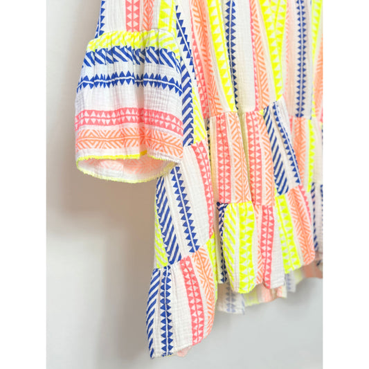 Musselinkleid -Summer Stripes-