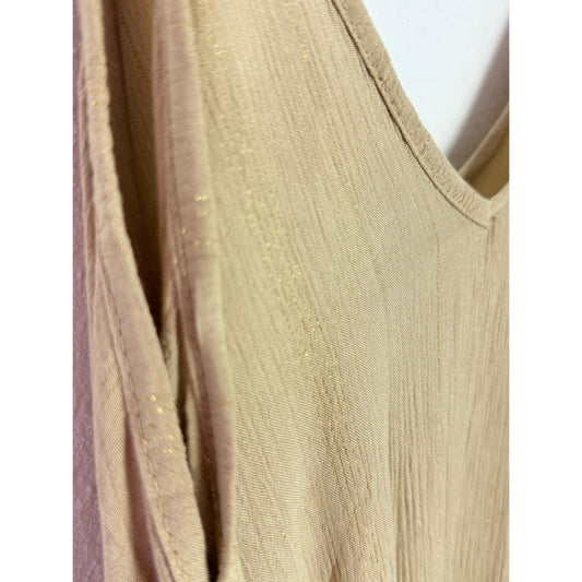 Kleid "Golden Glow" -beige