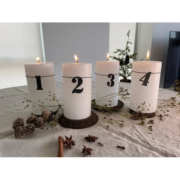 Lübech Living Adventsanhänger 1-4 -schwarz-