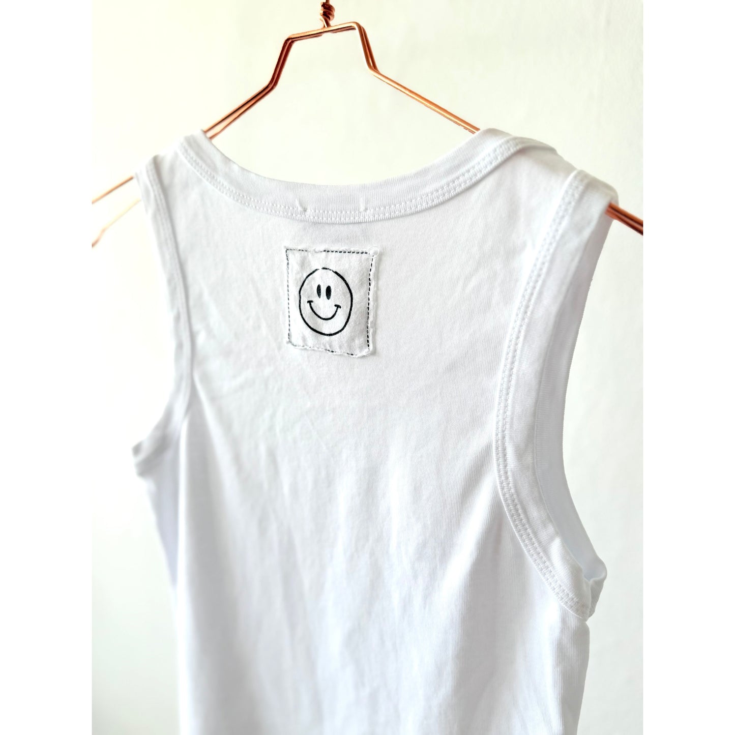 Top -Smiley- weiß
