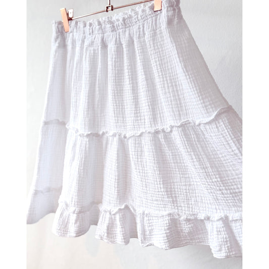 Musselinrock -weiß-