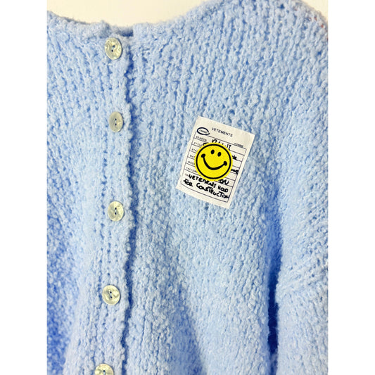 Strickjacke - light blue