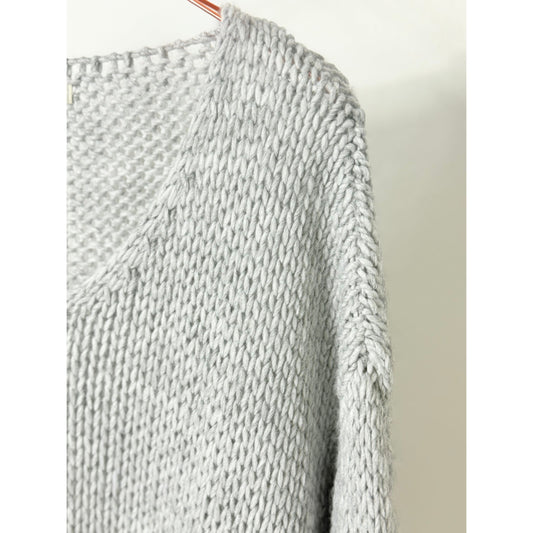 Strickpullover - grau
