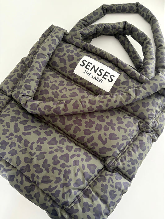 Senses. the label Puffer Bag