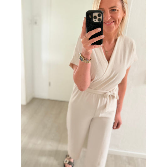 Jumpsuit - beige