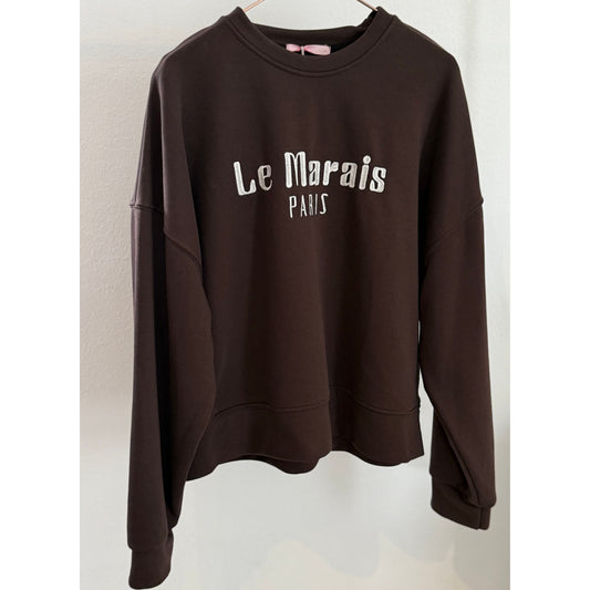 Sweater "Le Marais" - schokobraun