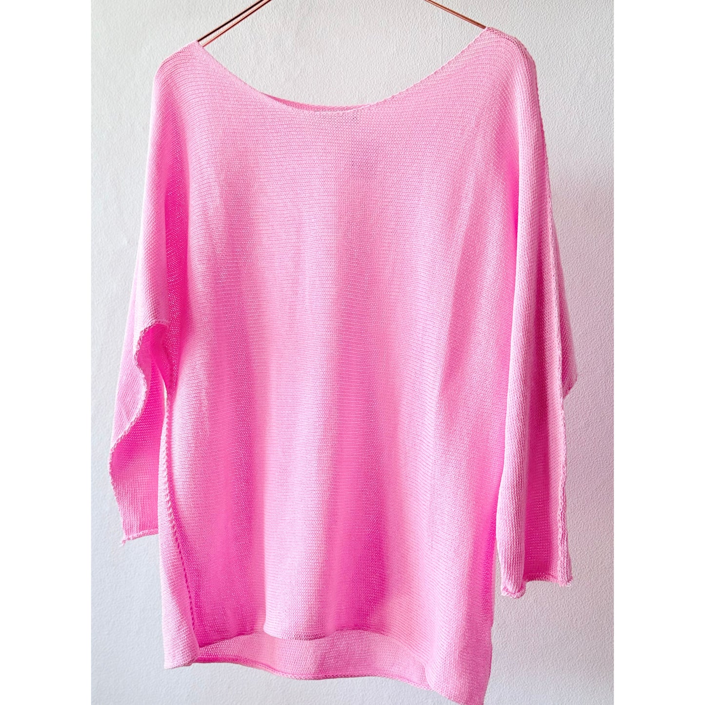 Shirt 3/4 Arm -pink-