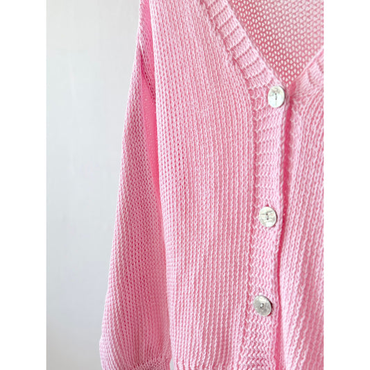 Strickjacke -rosa-