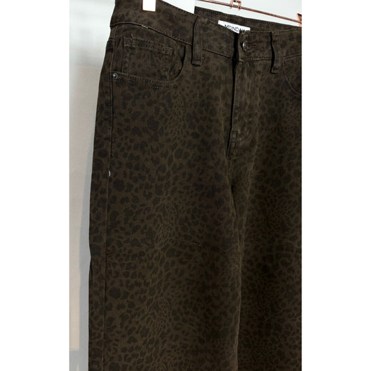 Wide Leg Leo Jeans - schokobraun