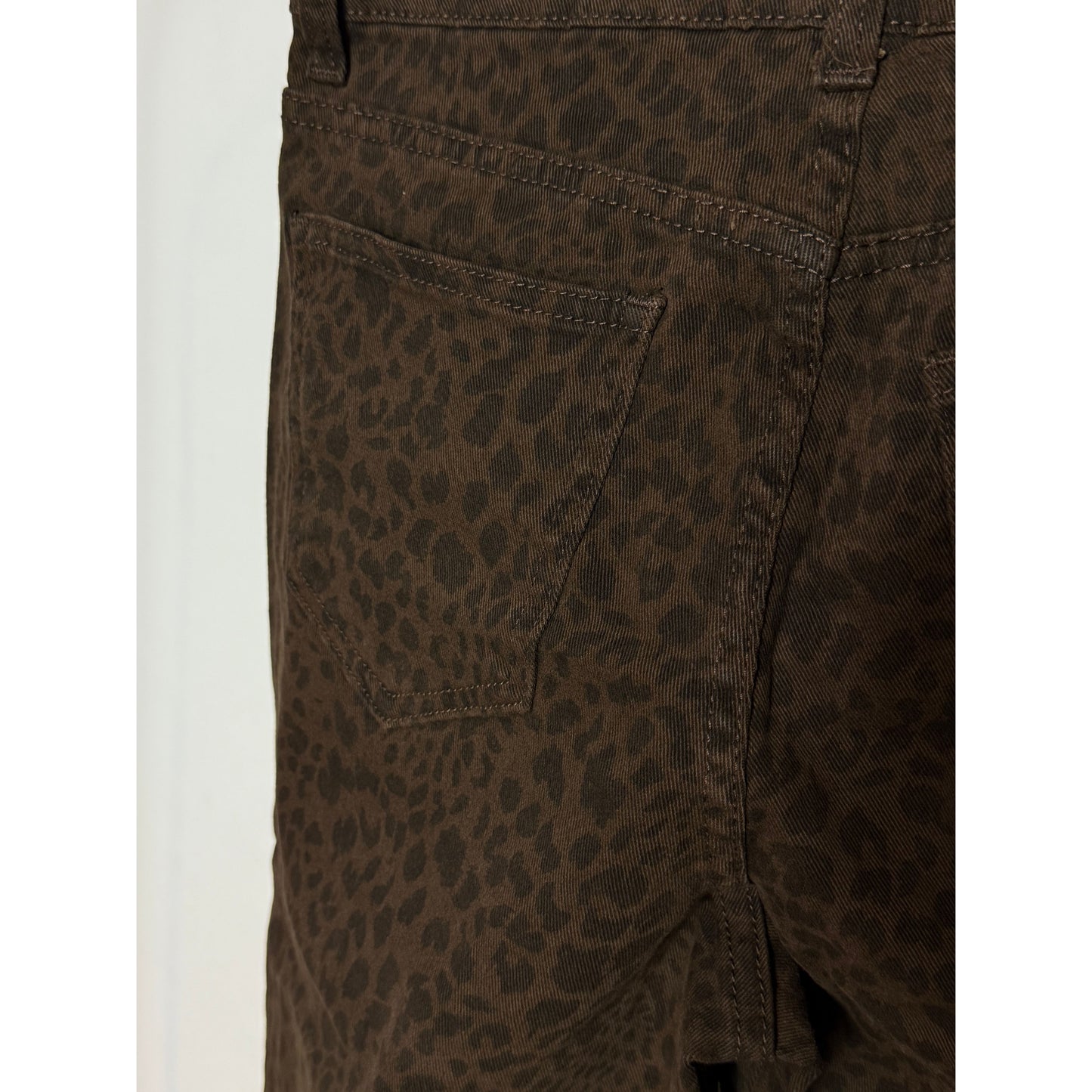 Wide Leg Leo Jeans - schokobraun