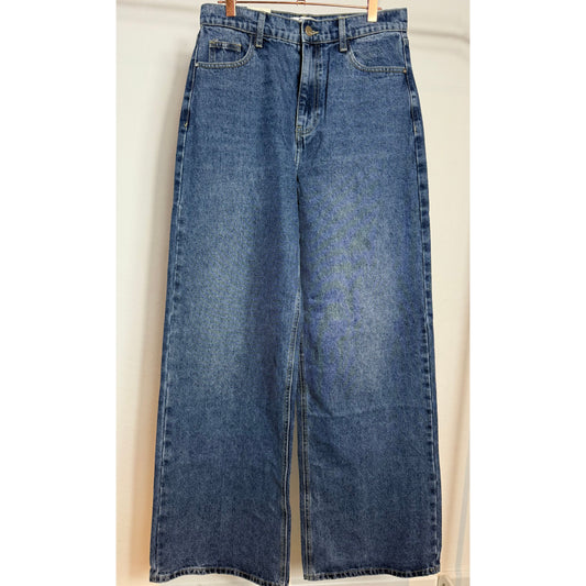Wide Leg Jeans - dunkelblau