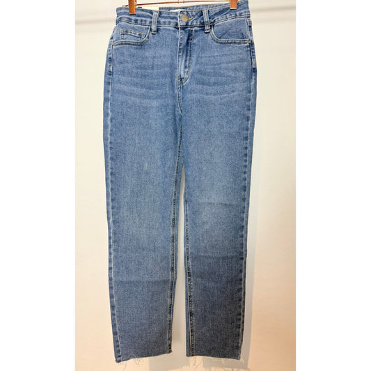 Mom Jeans Long Length - denim