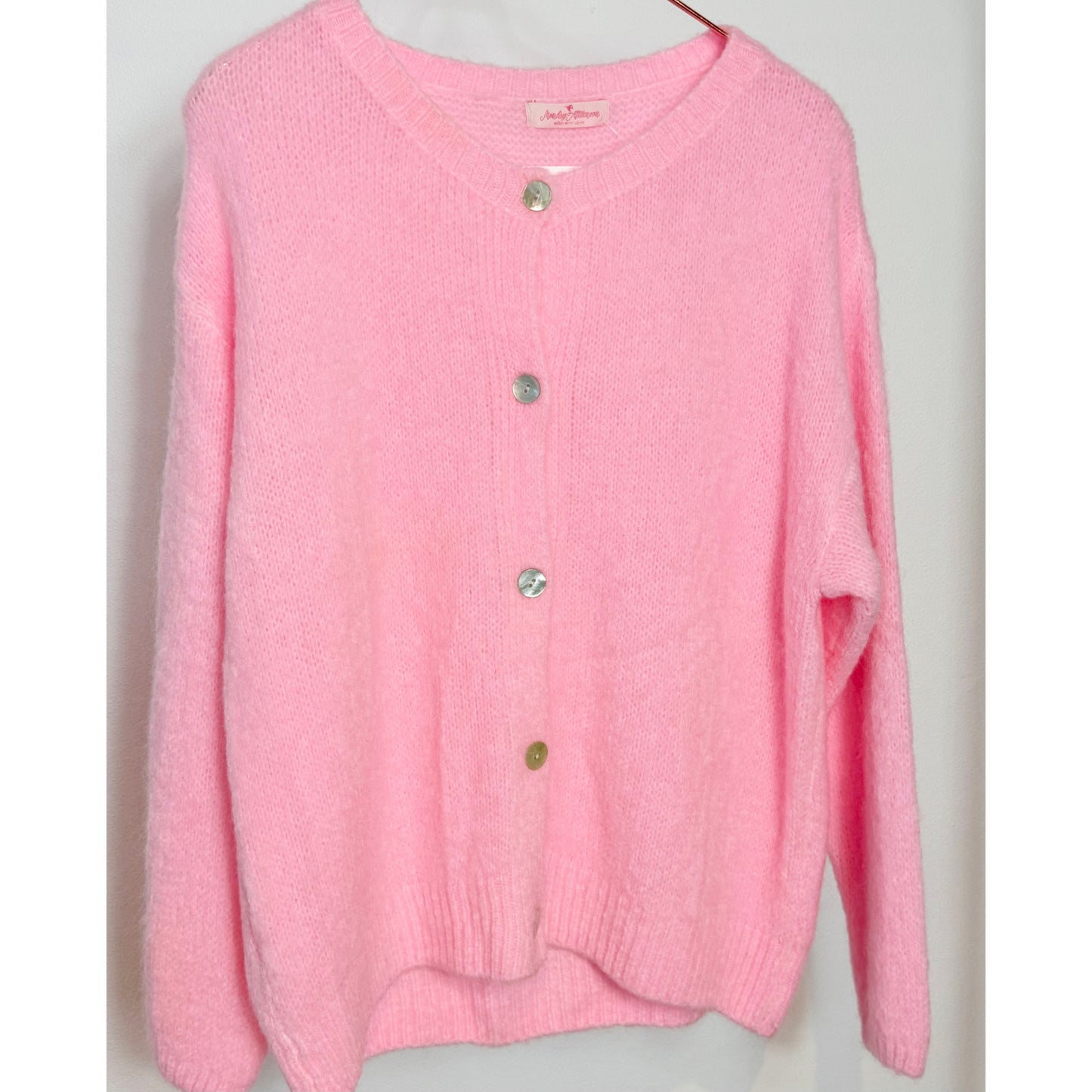 Strickjacke - babyrosa