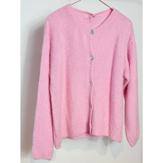 Strickjacke - rosa