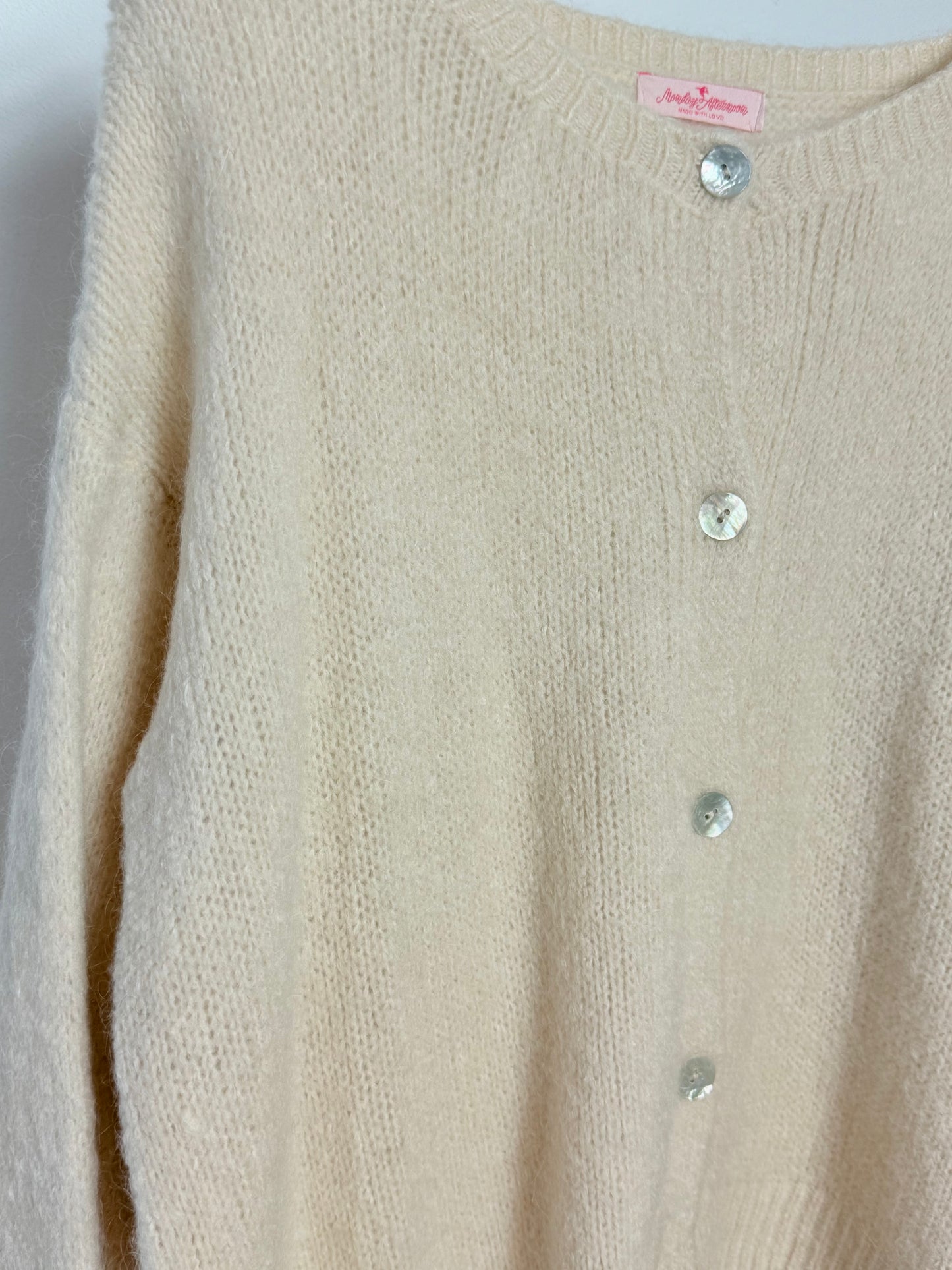 Strickjacke - natur