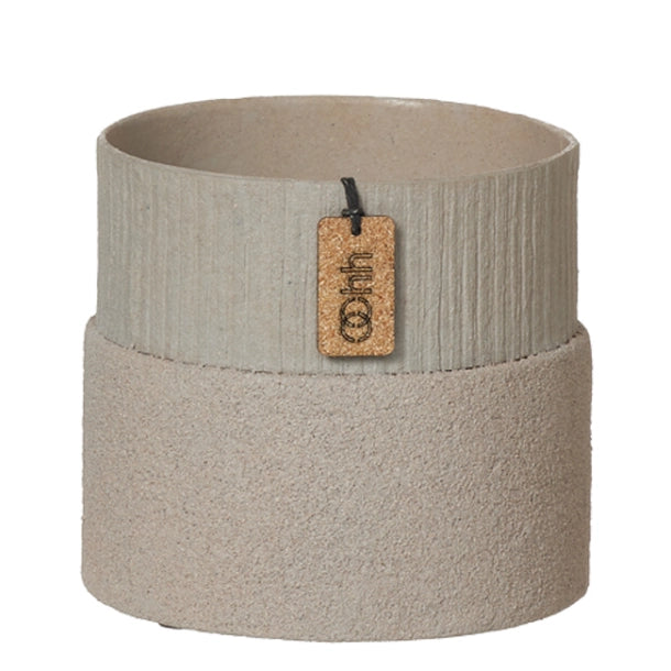 Lübech Living Jubilee Pot / Übertopf -light grey-