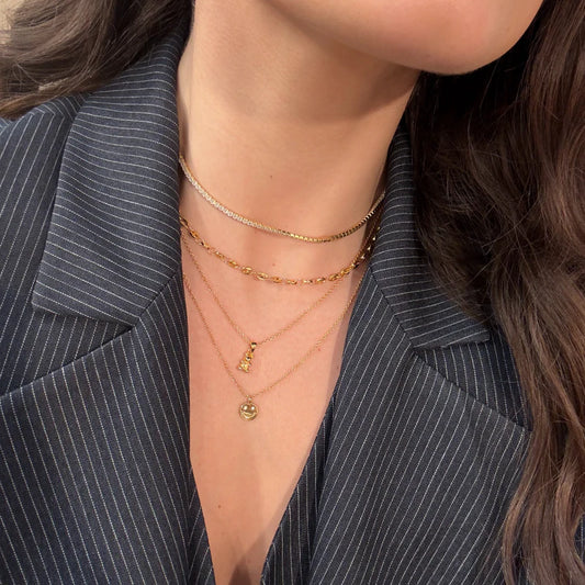 Glam & Glory LOL Kette -gold-