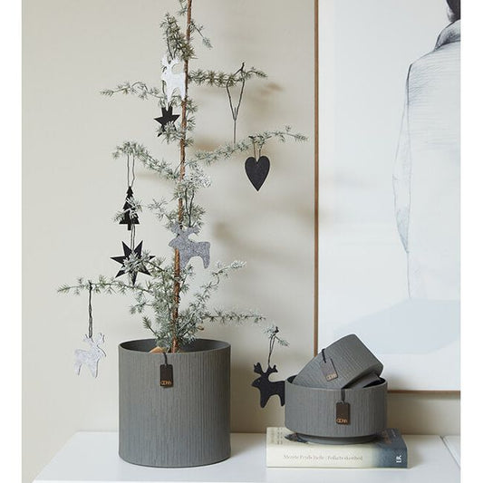 Lübech Living Christmas Ornaments / Anhänger -hellgrau-