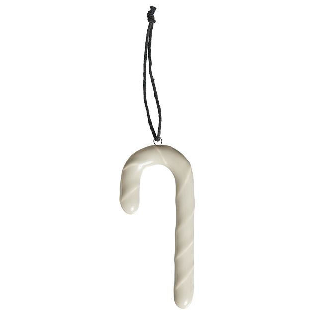 Lübech Living Ornaments / Anhänger OOhh candy canes/ Zuckerstange - glossy Sand