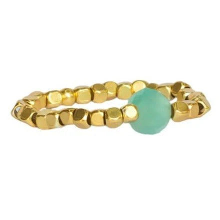 IBU Jewels PEGGY Ring - Amazonite