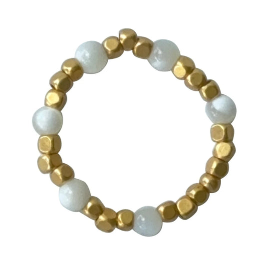 IBU Jewels Ring Bold - Mother of Pearl