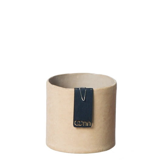 Lübech Living Tokyo cylinder Pot / Übertopf - Vase -light brown- mini