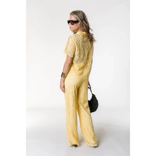 Colourful Rebel Lace Resort Shirt