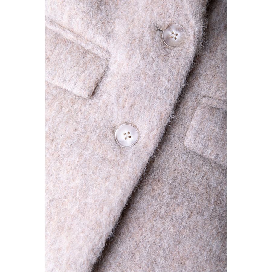 Colourful Rebel Gemma Hairy Blazer - beige