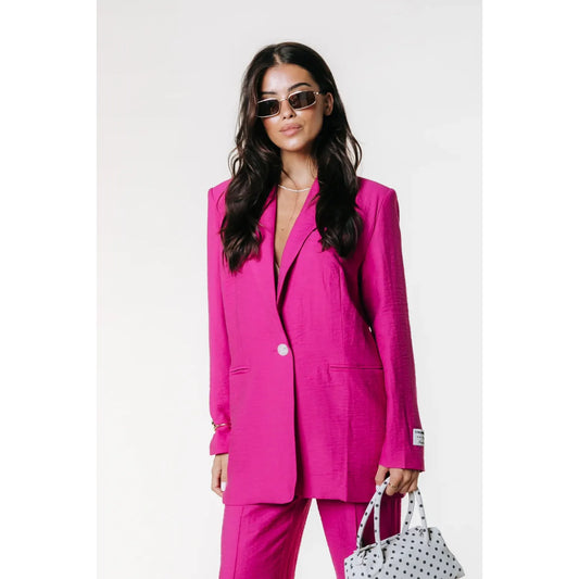 Colourful Rebel Uni einreihiger Blazer