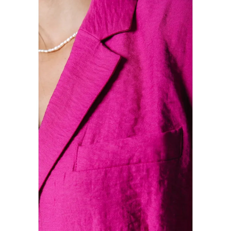 Colourful Rebel Uni einreihiger Blazer