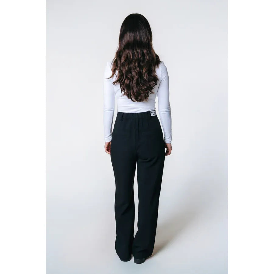 Colourful Rebel Rus Straight Hose - schwarz