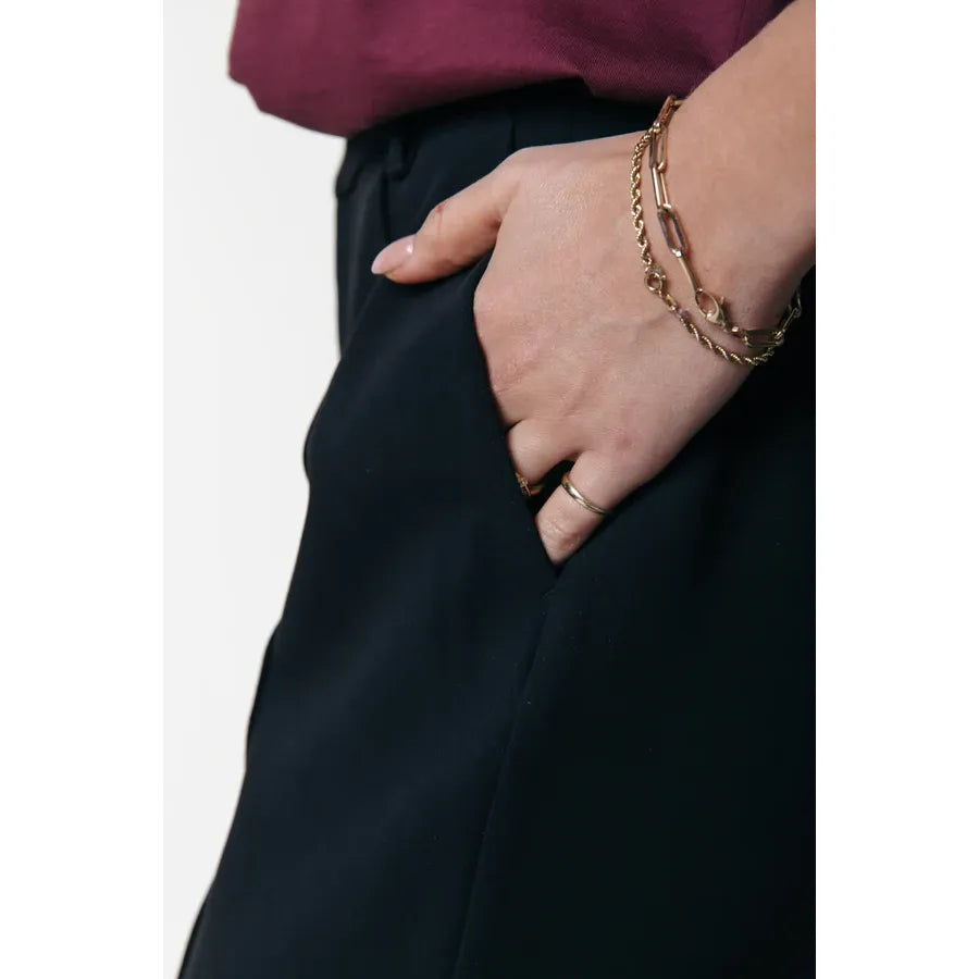 Colourful Rebel Rus Straight Hose - schwarz
