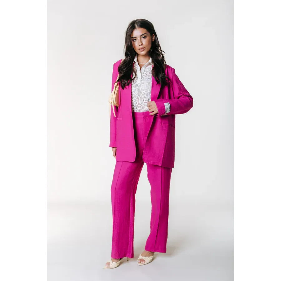 Colourful Rebel Straight Hose - fuchsia