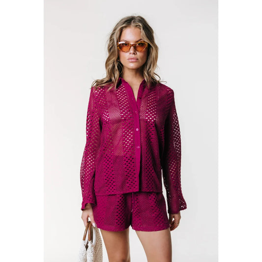 Colourful Rebel Crochet-Shorts