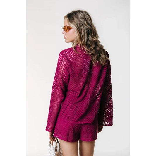 Colourful Rebel Crochet-Shorts