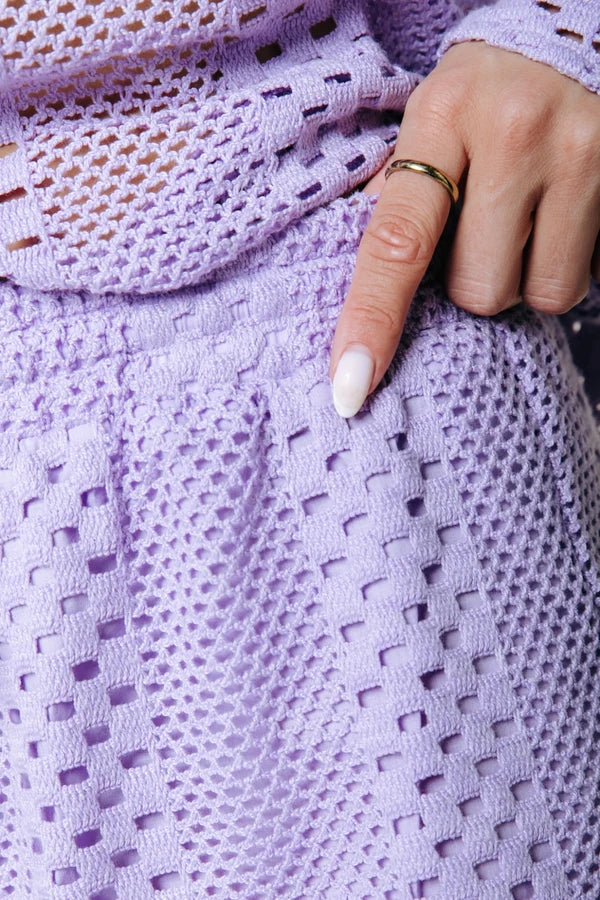 Colourful Rebel Crochet-Shorts