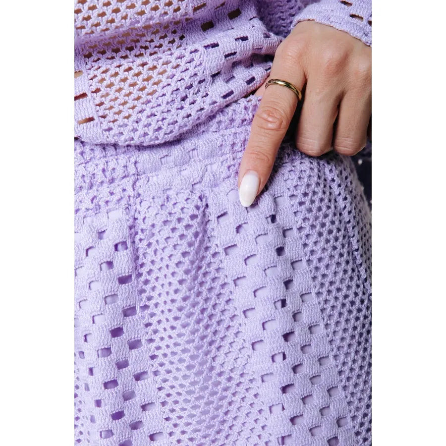 Colourful Rebel Crochet-Shorts
