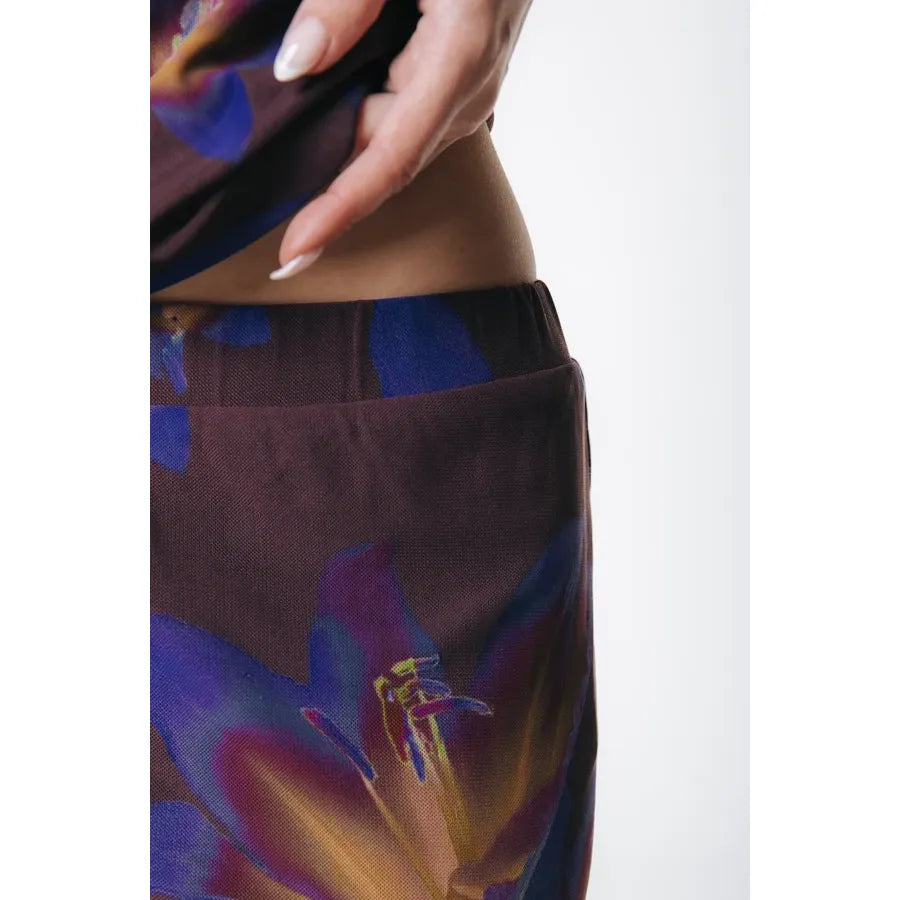 Colourful Rebel Flower Midirock