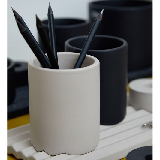 Lübech Living Wave pen holder - light brown