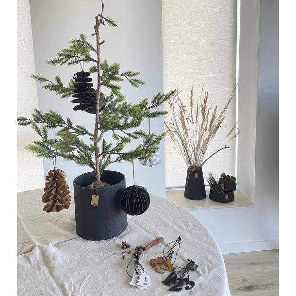 Lübech Living Paper XMAS ball / Weihnachtsbaumkugel -weiß-