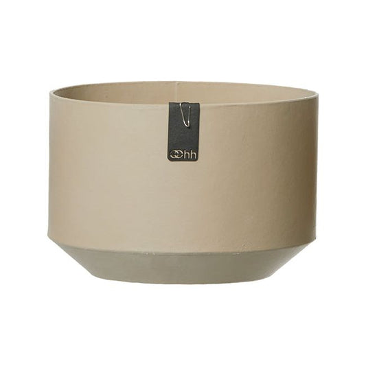 Lübech Living Alba paper Pot/ Übertopf -light brown-