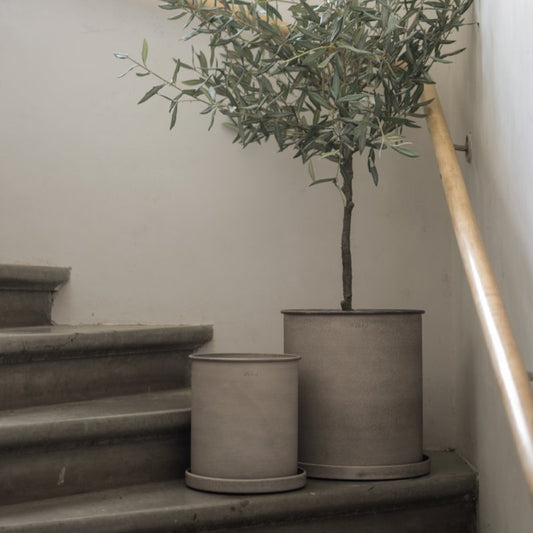 Übertopf/ Plant Pot small - beige - 30cm