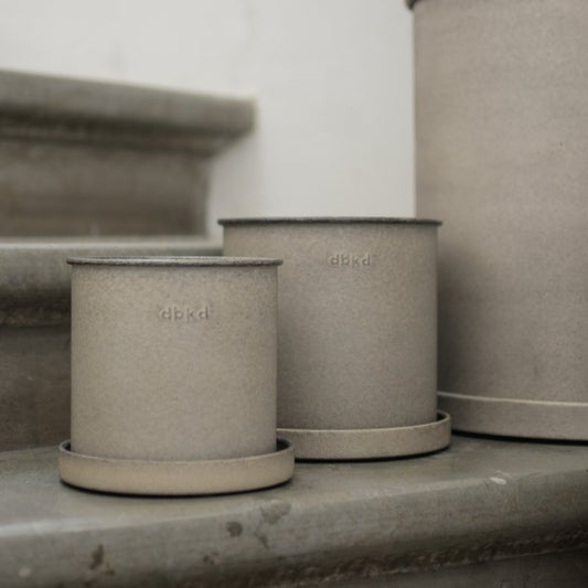 Übertopf/ Plant Pot large- beige- 40cm