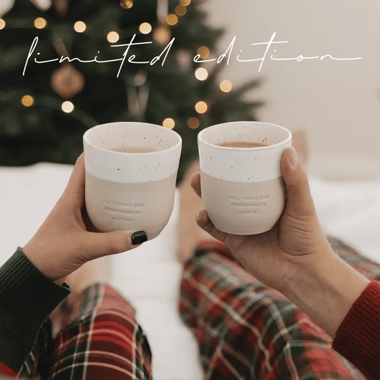 Eulenschnitt Limitierter Becher All i want for christmas