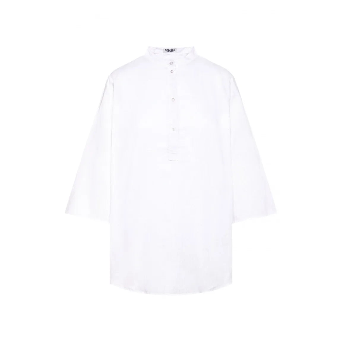 Senses. the label Bluse mit Stehkragen - opticwhite