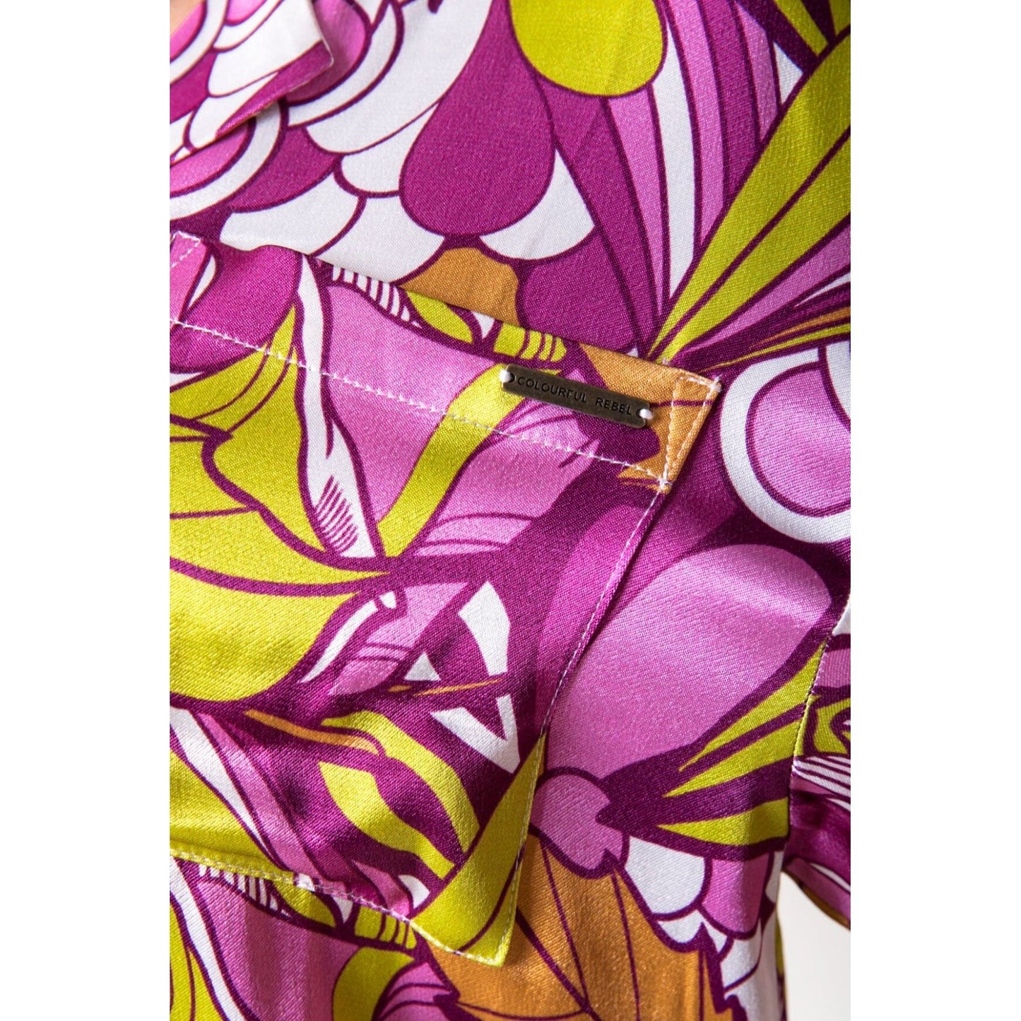 Colourful Rebel Celeste Blumenbluse