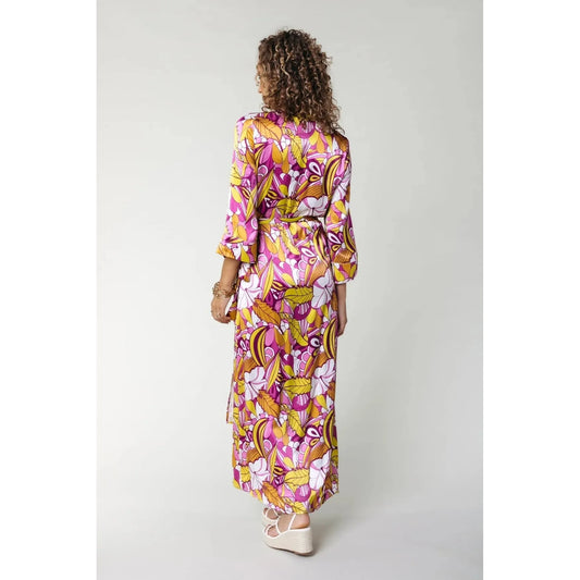 Colourful Rebel Lela Blumenwickelkleid