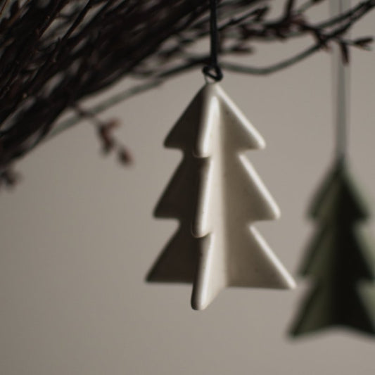 DBKD Hanging / Anhänger Winter Tree - vanilla