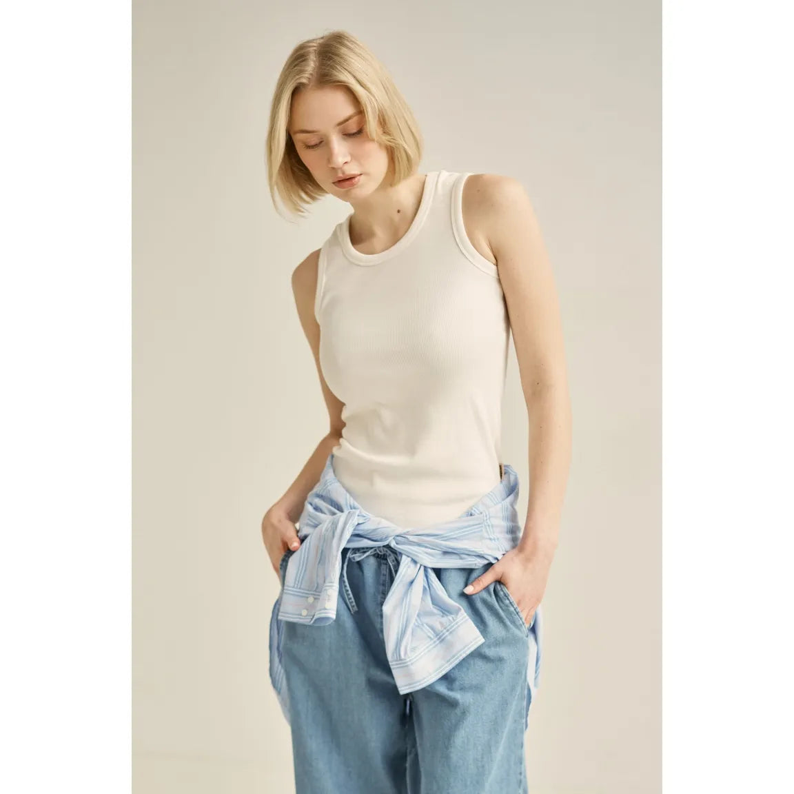 Senses. the label Ripptop - cotton white