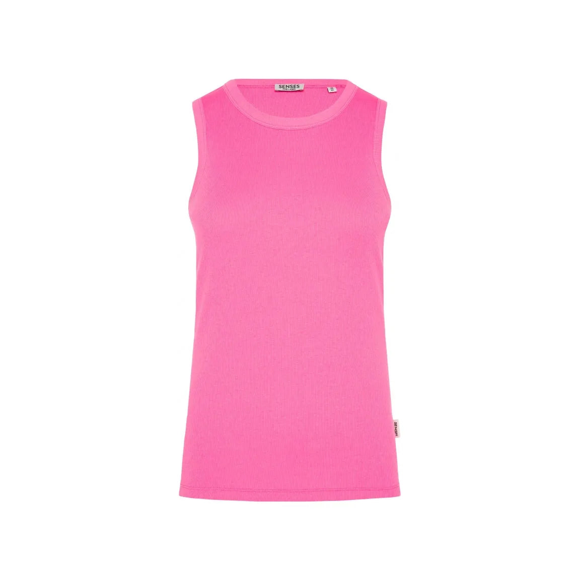 Senses the label geripptes Top TIL:DA - vivid pink